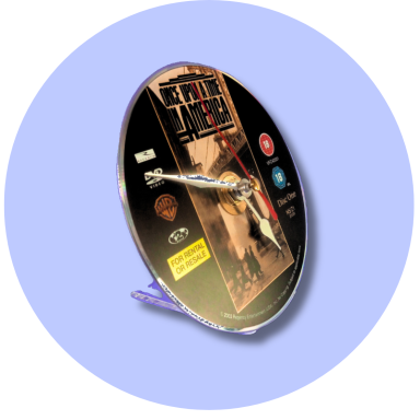 Coming Soon A vintage CD cover featuring a clock and the title "Battle LA."